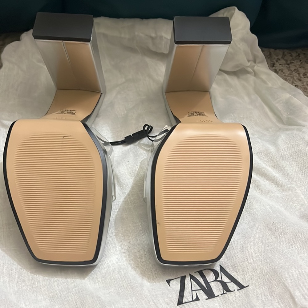 Zara Platform Mules - Picture 2 of 3